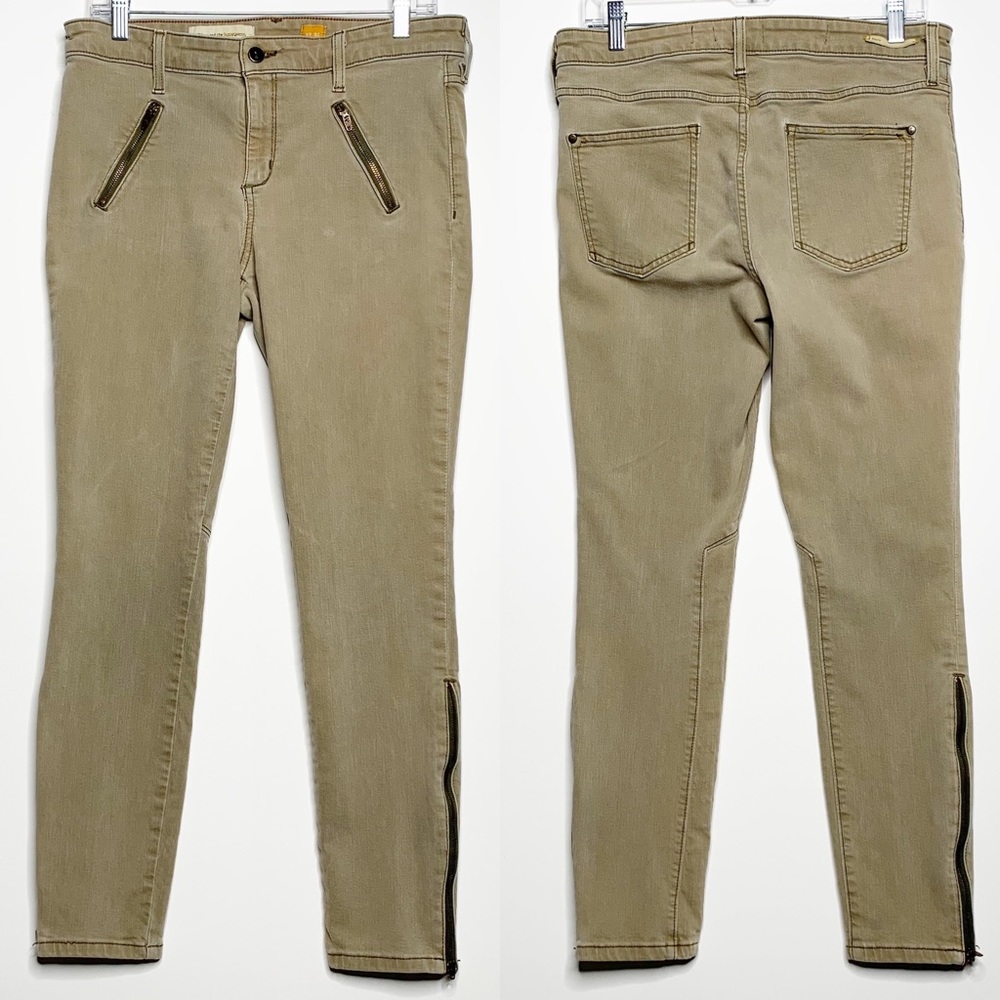 Pilcro and the Letterpress Serif Moto Pants/Jeans